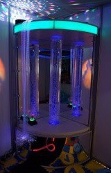 Релаксационный уголок «Отражение» с пузырьковой колонной и фиберволокном - fgospostavki.ru - Киров