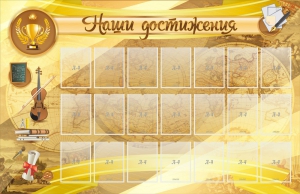 Стенд "Наши достижения" Вариант 5 - fgospostavki.ru - Киров