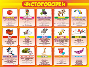 Стенд "Чистоговорки", часть 2 - fgospostavki.ru - Киров