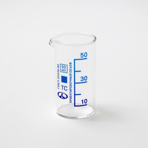 Стакан лабораторный высокий 50 мл. - fgospostavki.ru - Киров