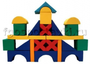 Мягкий модуль-конструктор "Терем" (23 элемента) - fgospostavki.ru - Киров