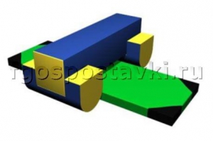 Модуль-трансформер № 6 (с брусом и туннель - опорами) - fgospostavki.ru - Киров