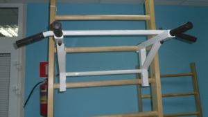 Тренажер турник-брусья навесной на шведскую стенку 1000х600х300 мм - fgospostavki.ru - Киров