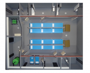 Макет "Убежище в разрезе" (встроенное убежище) - fgospostavki.ru - Киров