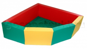 Сухой бассейн угловой (без рисунка) - fgospostavki.ru - Киров