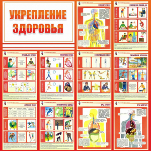 Стенд "Укрепление здоровья" - fgospostavki.ru - Киров