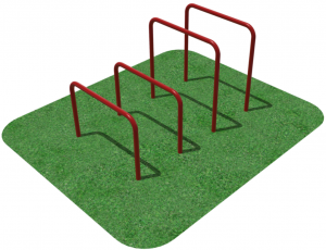 Упоры для отжимания цельносварные, разноуровневые  - fgospostavki.ru - Киров