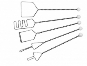 Постановочные зонды на витых ручках с колечком (с пятью шариками). Комплект из 5 зондов - fgospostavki.ru - Киров