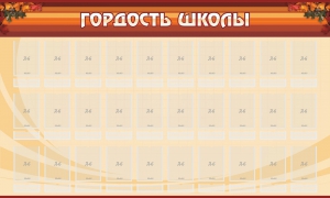 Стенд "Гордость школы" Вариант 2 - fgospostavki.ru - Киров