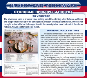 Стенд "Столовые приборы и посуда" - fgospostavki.ru - Киров