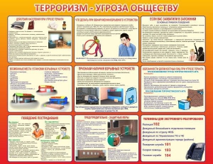 Стенд "Терроризм угроза обществу" - fgospostavki.ru - Киров