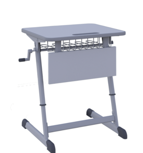 Парта NOMAD V одноместная регулируемая по высоте с антивандальной кромкой - fgospostavki.ru - Киров