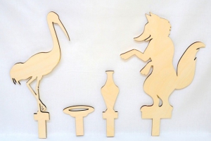 Теневой театр "Лиса и журавль" - fgospostavki.ru - Киров