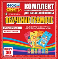 Динамические раздаточные пособия. Обучение грамоте (карточки). Комплект разрезных карточек для тренировки навыков чтения. - fgospostavki.ru - Киров