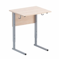 Стол ученический одноместный регулируемый (труба прямоугольная) - fgospostavki.ru - Киров