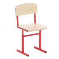Стул ученический регулируемый на прямоугольной трубе рост. гр. № 1-4 - fgospostavki.ru - Киров
