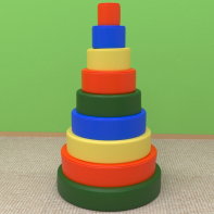 Игровой набор Пирамида Круглая - fgospostavki.ru - Киров