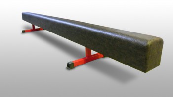 Бревно гимнастическое напольное, мягкое на металлических опорах (3м) - fgospostavki.ru - Киров