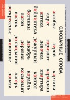 Комплект таблиц. Русский язык. Словарные слова. - fgospostavki.ru - Киров