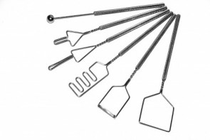 Постановочные зонды с толстыми ручками с накаткой. Комплект из 6 зондов - fgospostavki.ru - Киров