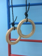 Кольца навесные для детского спортивного комплекса (диаметр 16 сантиметров, фанера) - fgospostavki.ru - Киров