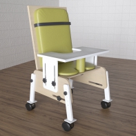 Стул для ребенка с ОВЗ «Новые горизонты» №1 со столешницей зеленый - fgospostavki.ru - Киров