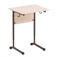 Стол ученический одноместный. Регулируемый по высоте - fgospostavki.ru - Киров
