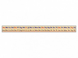 Стенд-лента "Алфавит" (английский язык) - fgospostavki.ru - Киров