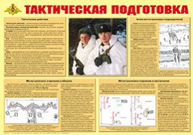 Плакат "Тактическая подготовка" - fgospostavki.ru - Киров