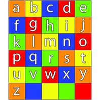 Тематическое поле-маршрутизатор «Английский алфавит» для мини-робота Bee-Bot/Blue-Bot - fgospostavki.ru - Киров