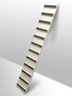 Доска наклонная ребристая (2 метра, дерево) - fgospostavki.ru - Киров