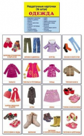 Раздаточные карточки "Одежда" - fgospostavki.ru - Киров