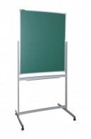 Доска аудиторная поворотная магнитная зеленая полимерная (750*1000) - fgospostavki.ru - Киров