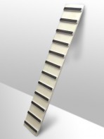 Доска наклонная ребристая (1,5 метра, дерево) - fgospostavki.ru - Киров