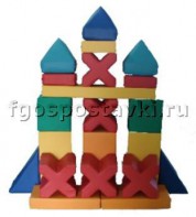 Мягкий модуль-конструктор "Башня" (21 элемент) - fgospostavki.ru - Киров