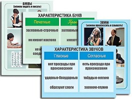 Модель-аппликация "Ступени к грамоте. Звуки и буквы русского языка" (ламинированная) - fgospostavki.ru - Киров