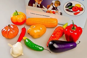 Набор муляжей овощей - fgospostavki.ru - Киров