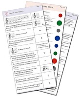 Комплект карточек (10) "Обучающий калейдоскоп. Музыкальные термины" - fgospostavki.ru - Киров