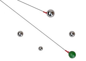 Набор шаров - маятников (5 штук) - fgospostavki.ru - Киров