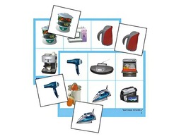 Логопедическое лото "Бытовая техника" (4 планшета, 24 карточки, цветное, ламинированное) - fgospostavki.ru - Киров