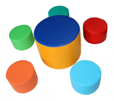 Игровая мебель "Посиделки" (6 банкеток) - fgospostavki.ru - Киров