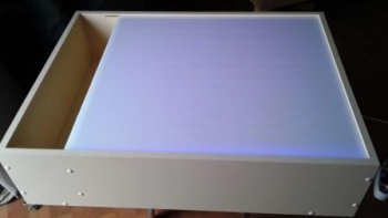 Планшет для рисования песком с белой подсветкой (80х60 см) - fgospostavki.ru - Киров