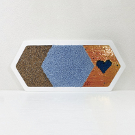 Декоративная тактильная панель 3в1 - «Пробка, Ворс, Пайетка» - fgospostavki.ru - Киров