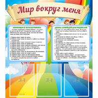 Стенд "Мир вокруг меня" - fgospostavki.ru - Киров