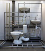 Учебный стенд «Система канализации многоквартирного дома» - fgospostavki.ru - Киров