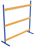 Стеллаж для лыж на 10 пар лыж - fgospostavki.ru - Киров