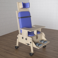 Стул для ребенка с ОВЗ «Новые горизонты» №3 со столешницей фиолетовый - fgospostavki.ru - Киров