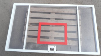 Щит баскетбольный тренировочный из поликарбоната (1200х900 мм) - fgospostavki.ru - Киров