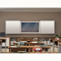 «Фибоначчи» - Интерактивная раздвижная доска с магнитно-маркерной поверхностью - fgospostavki.ru - Киров