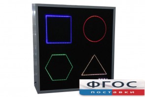 Интерактивная панель «Цветные фигуры 4» (вариант 3) - fgospostavki.ru - Киров